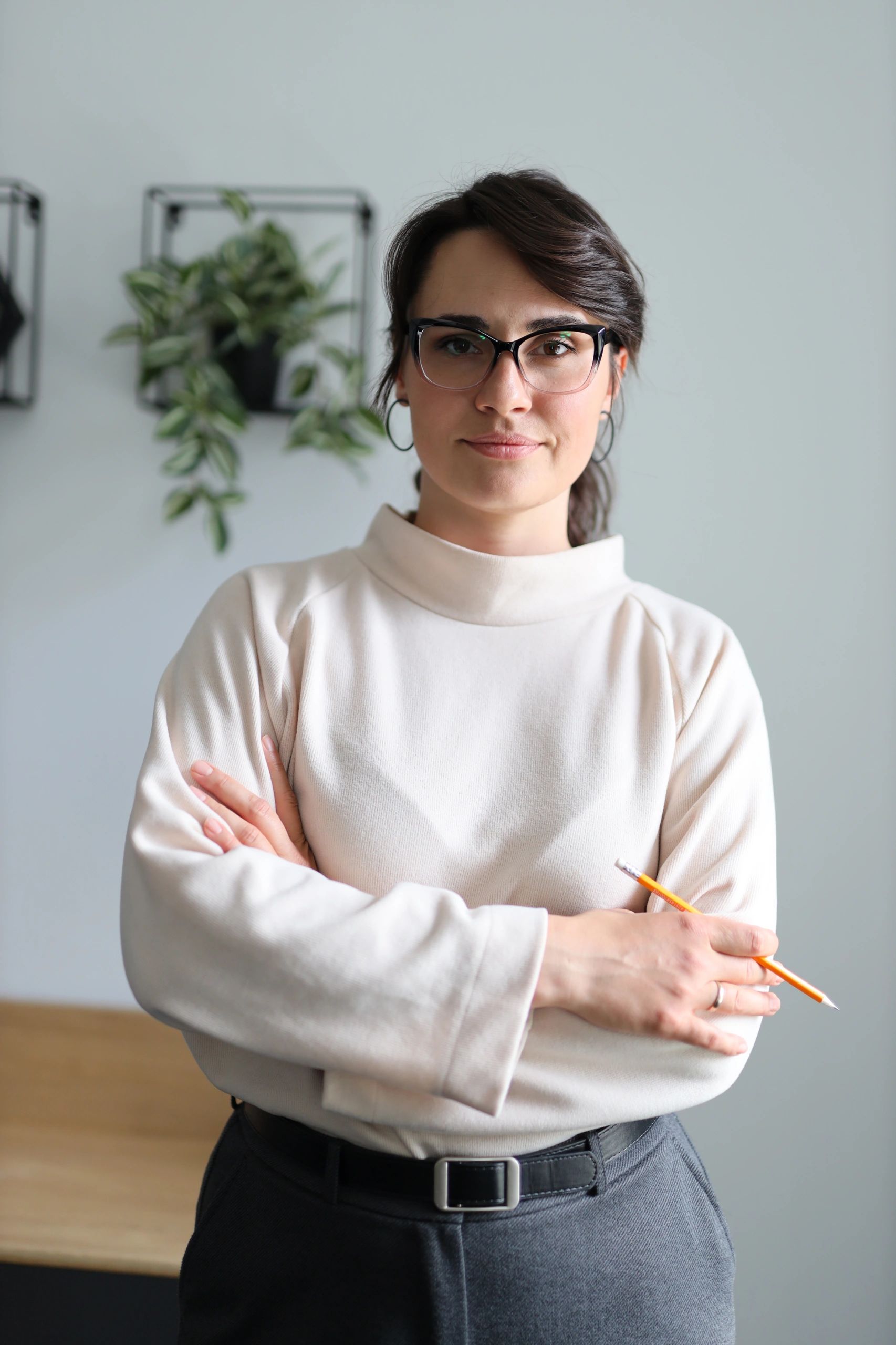 Professional woman portrait representing self-assessment and insight