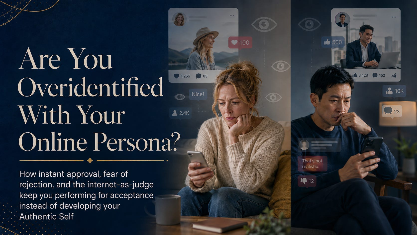 Are You Overidentified With Your Online Persona?